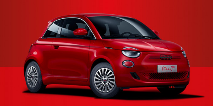 Actieblok Fiat 500E RED5