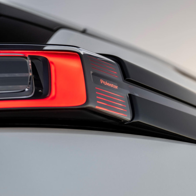 Van Mossel Polestar 3 achterlicht detail