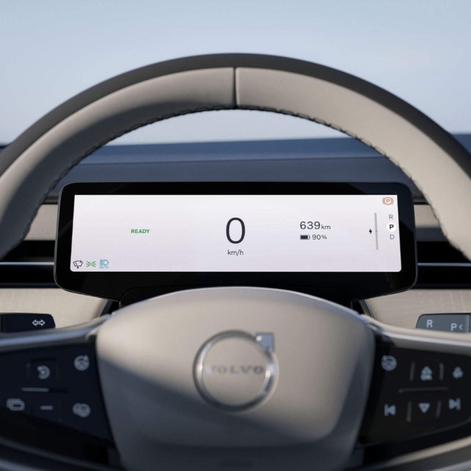 Van Mossel Volvo ES90 HUD