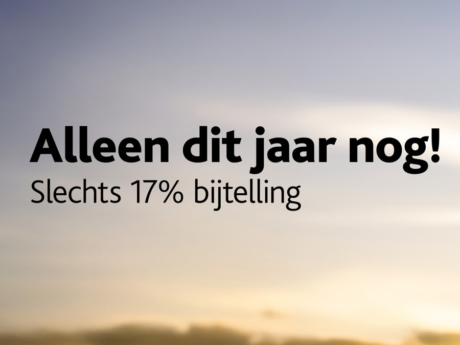 17% bijtelling actieblok