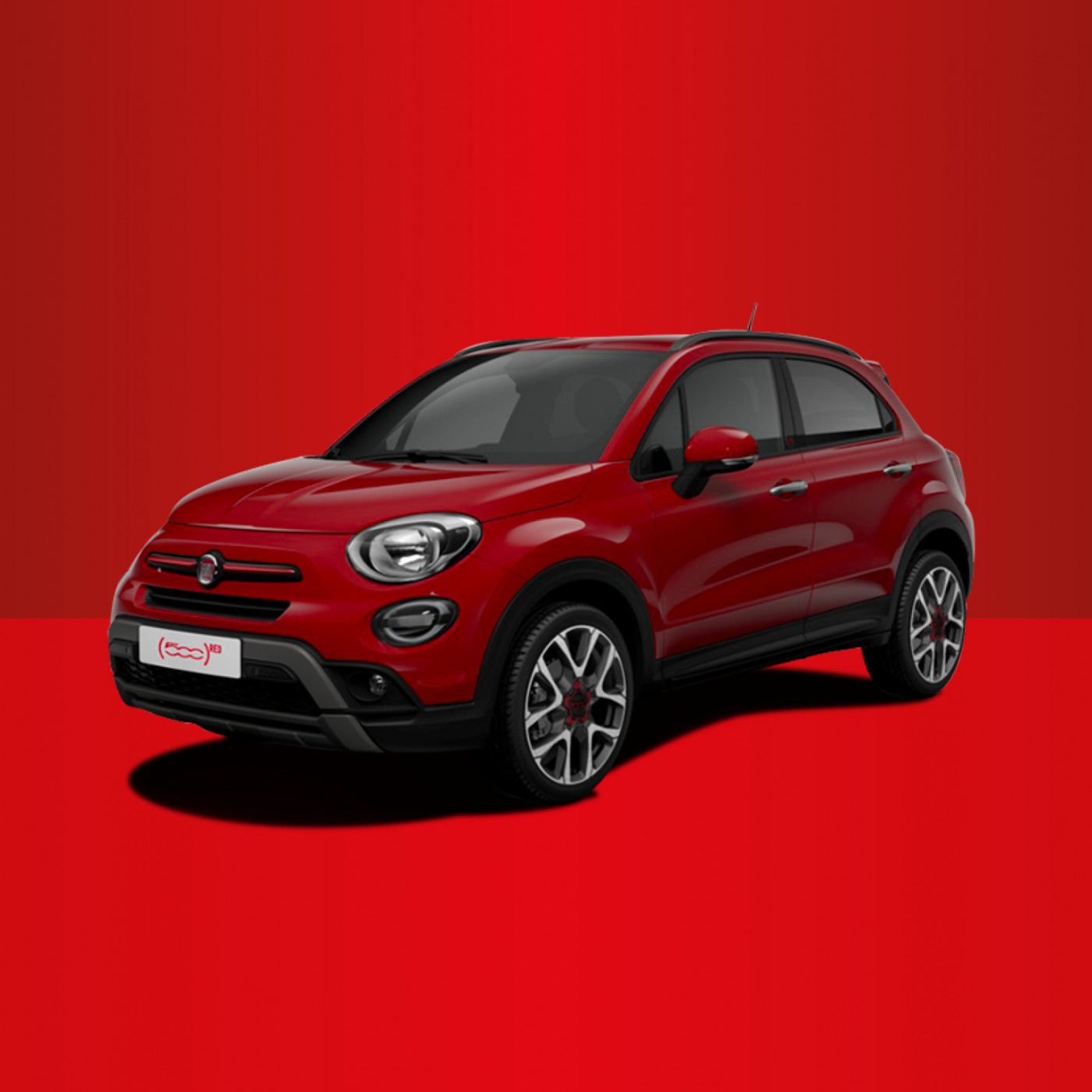 500X Actieblok Fiat 500 RED6