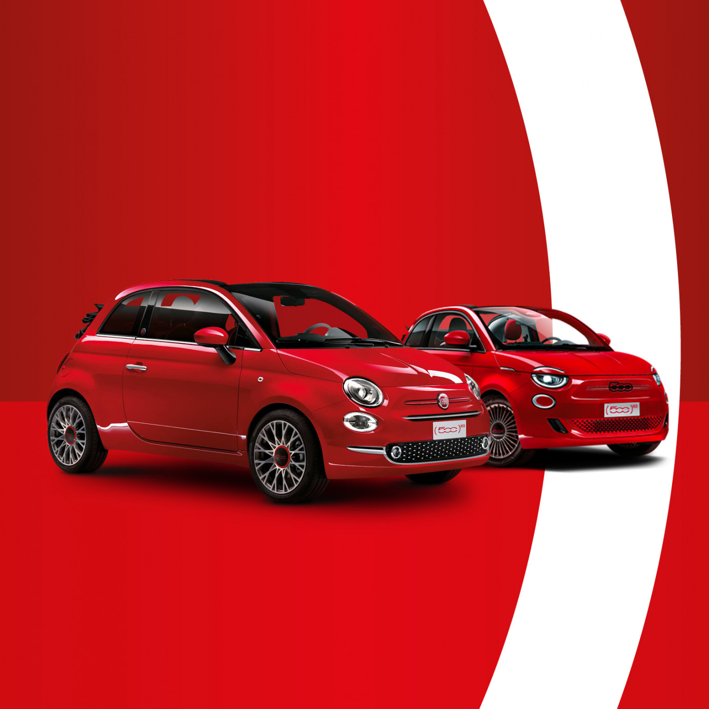 Actieblok Fiat 500 RED