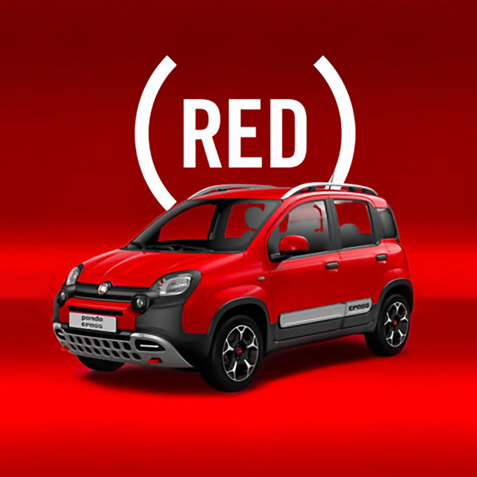 Actieblok Fiat Panda RED