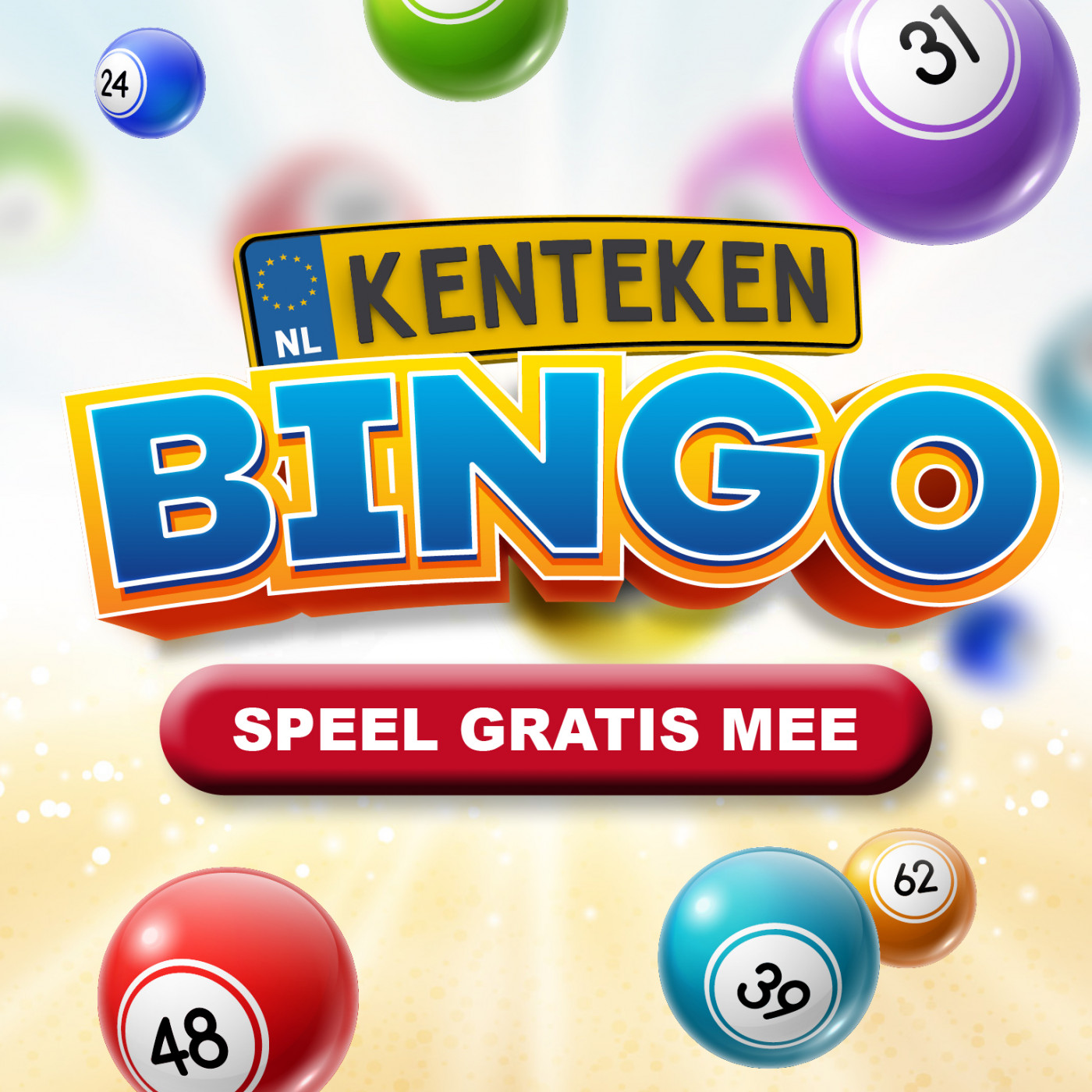 Actieblok Kenteken Bingo