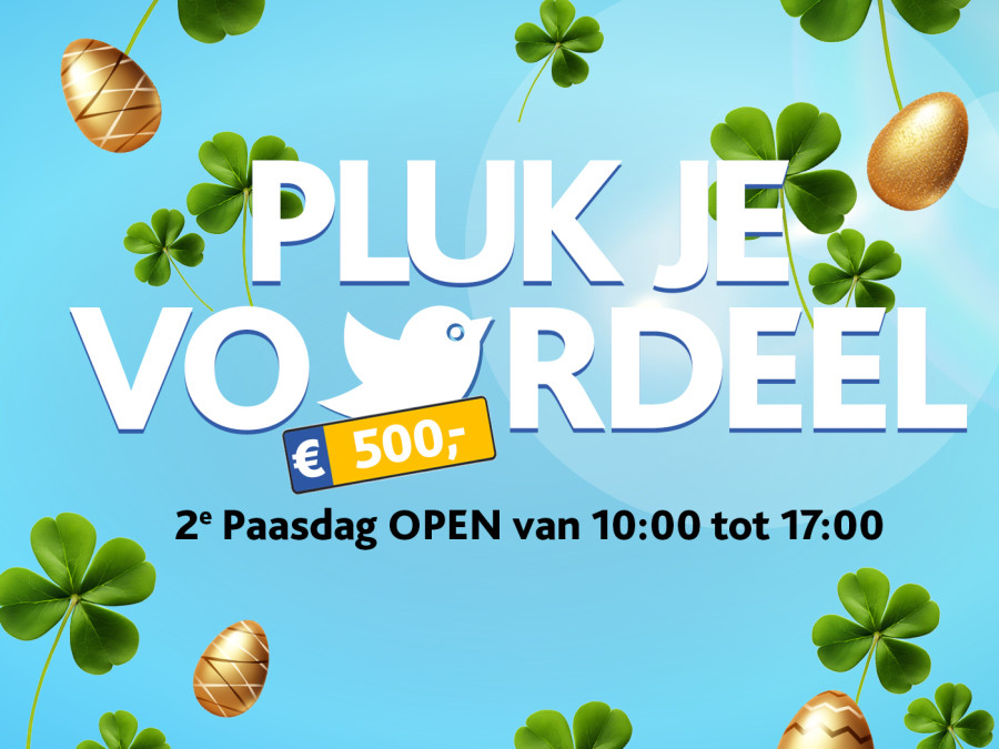 Actieblok Pluk je voordeel pasen