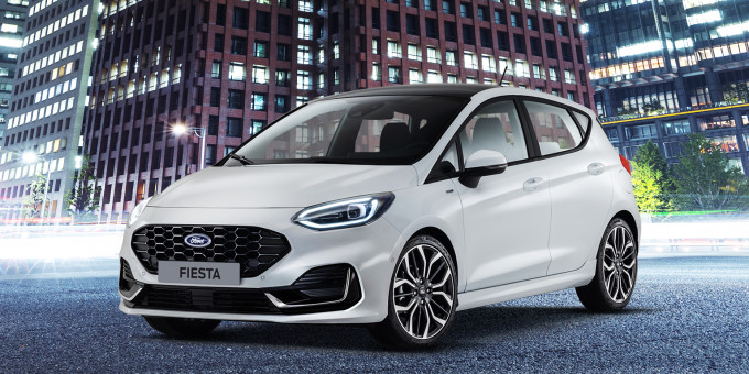 Actieblok modellen NEW Ford Range Fiesta v2