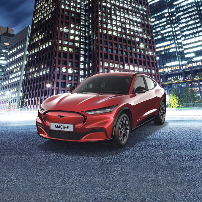 Actieblok modellen NEW Ford Range Mach E