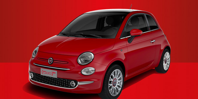 Model fiat 500 Actieblok Fiat 500 RED4