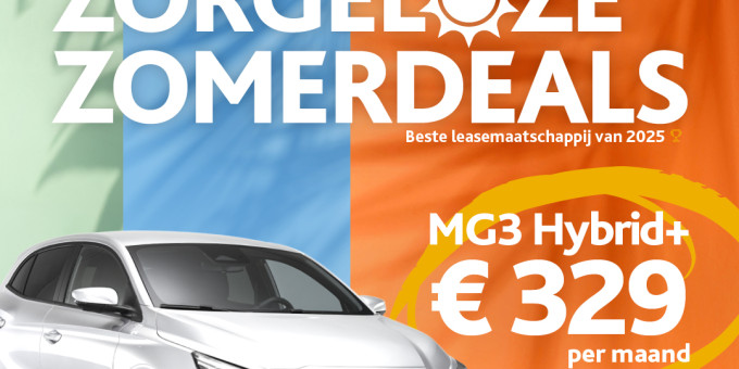 Social Zorgeloze Zomerdeals MG