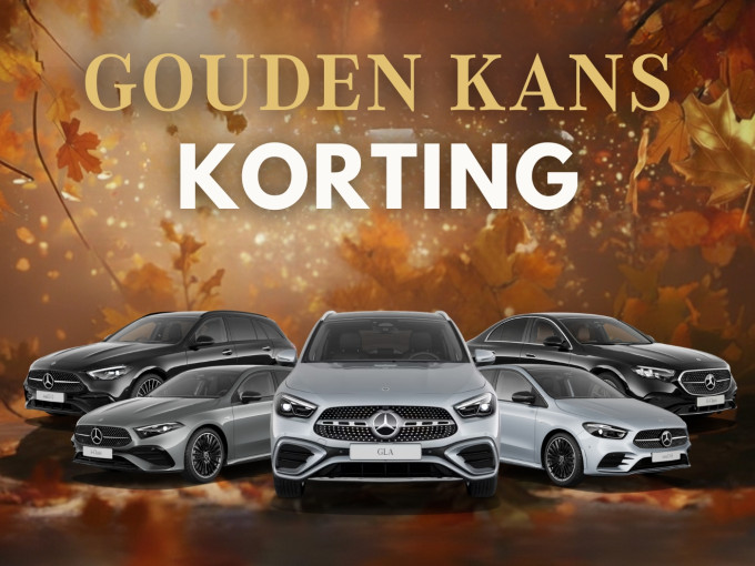 Van Mossel Mercedes Benz  Gouden Kans Korting  300 x 300  CLA (1400 x 1400 px)