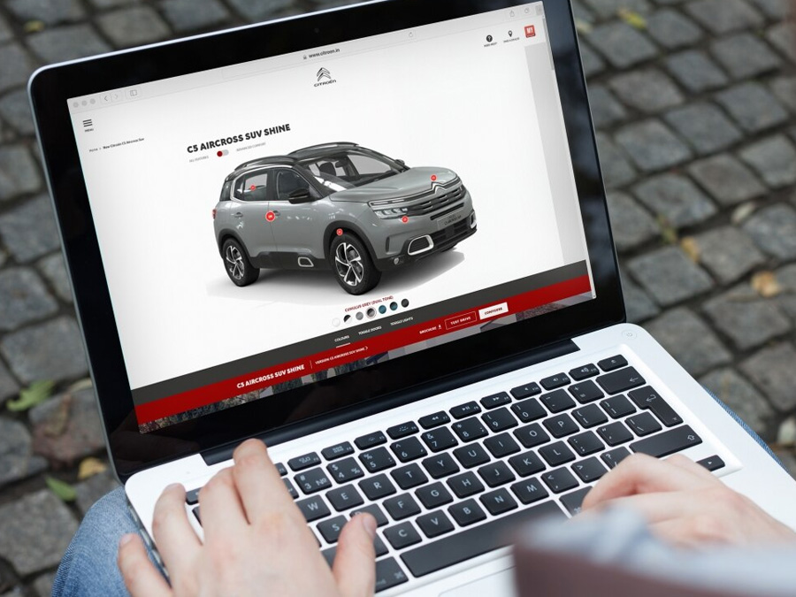 VanMossel citroen carconfigurator