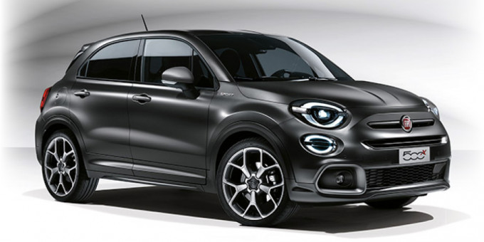 Widget NEW Fiat 500X uitvoeringen3 Sport