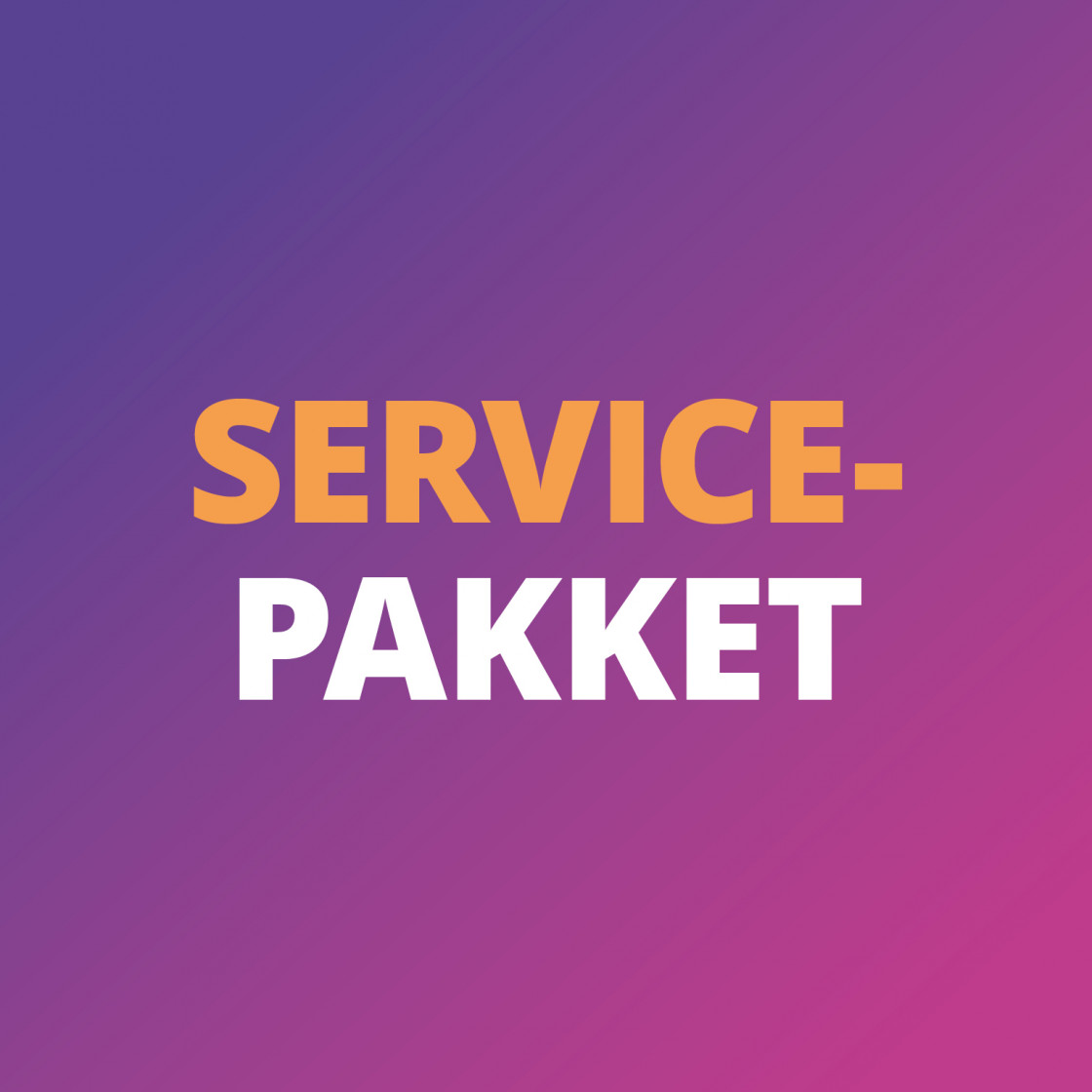 Widget NEW Servicepakket