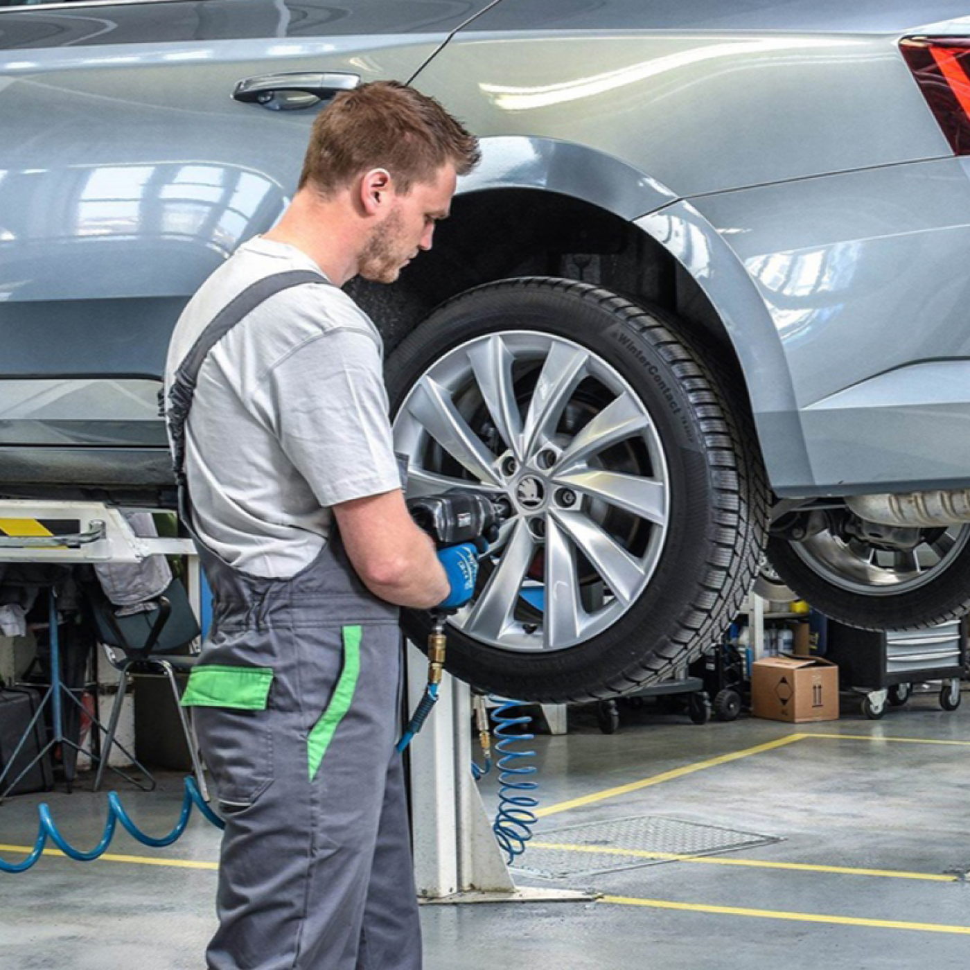 Widget bandenwissel SKODA