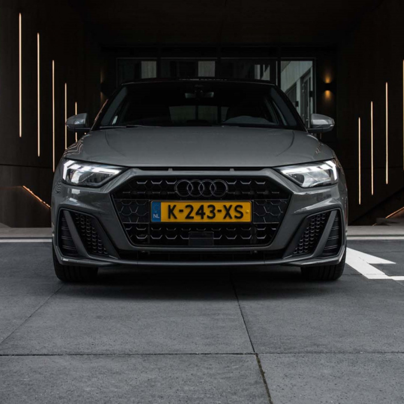 Widget vierkant Audi A1