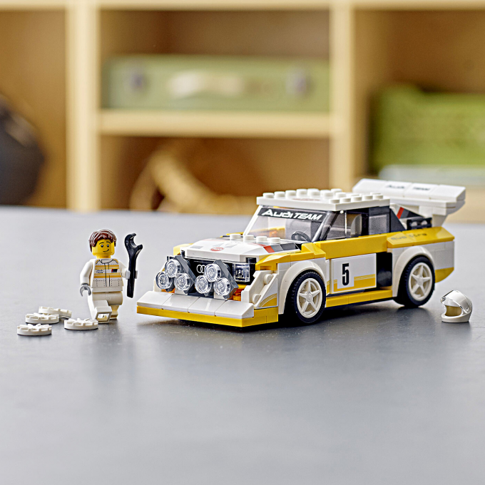 Widget vierkant Audi Sport lego