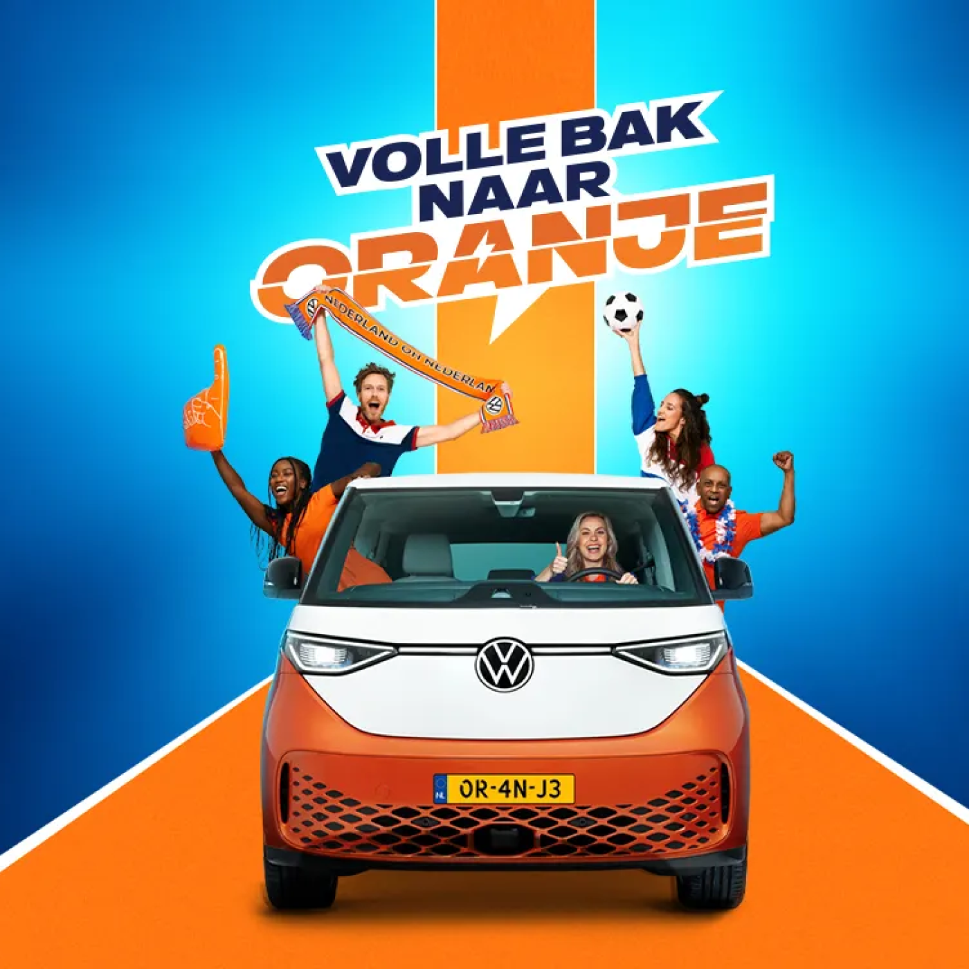 Widget volle bak naar oranje