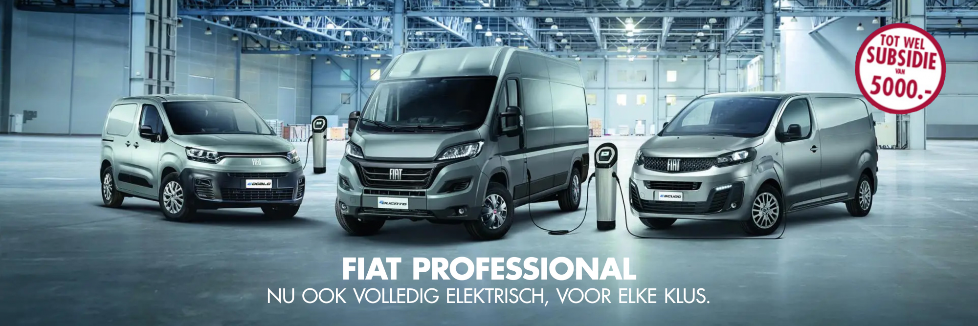 Fiat Professional EV subsidie