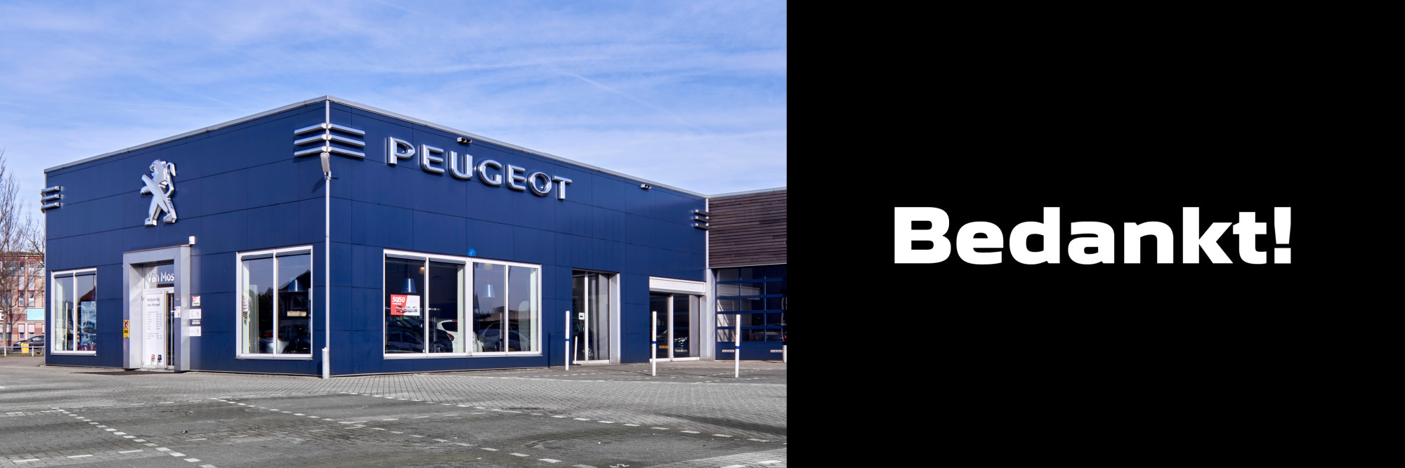 Hero Bedankt Peugeot