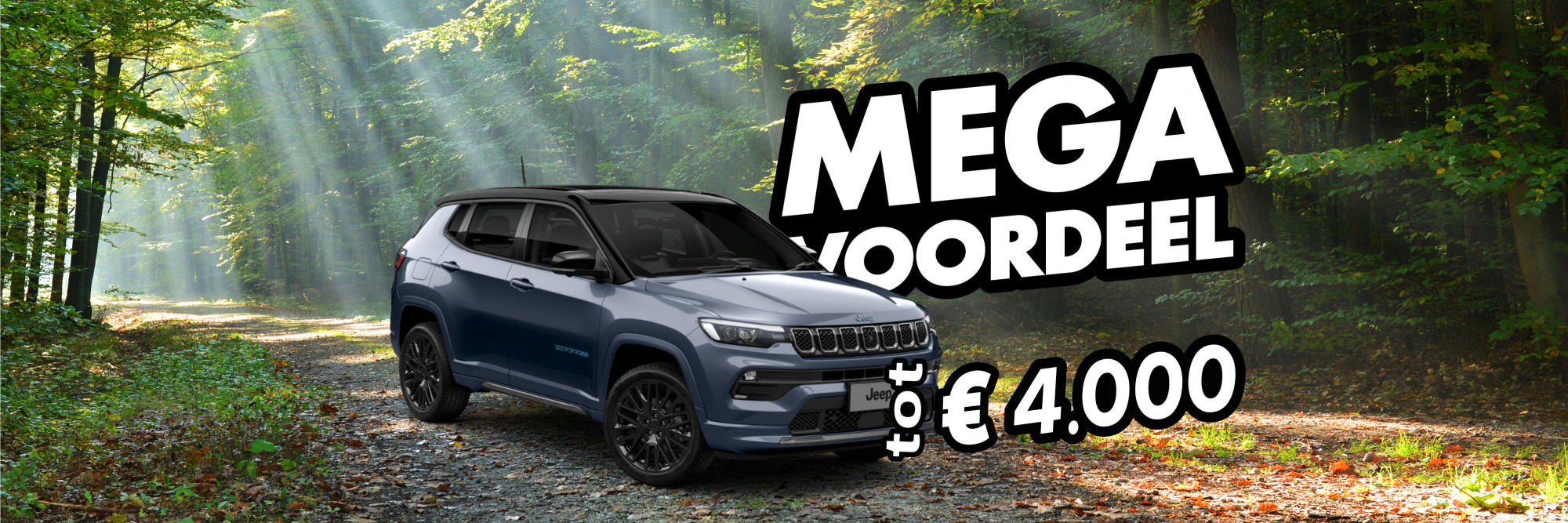 Hero Jeep Compass Mega korting