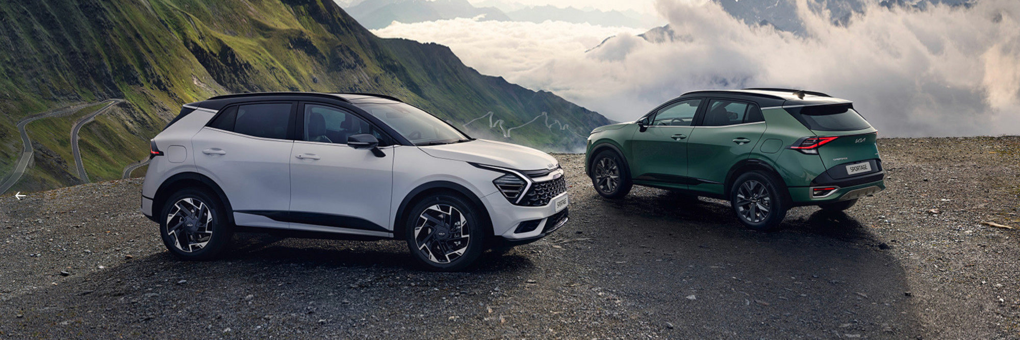 Hero Kia Sportage range