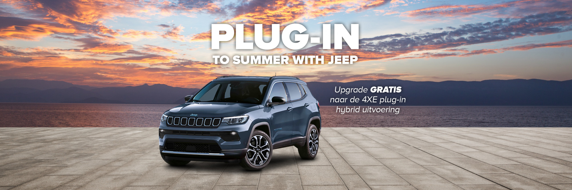 Hero NEW Plug in to summer Jeep Compass 4XE