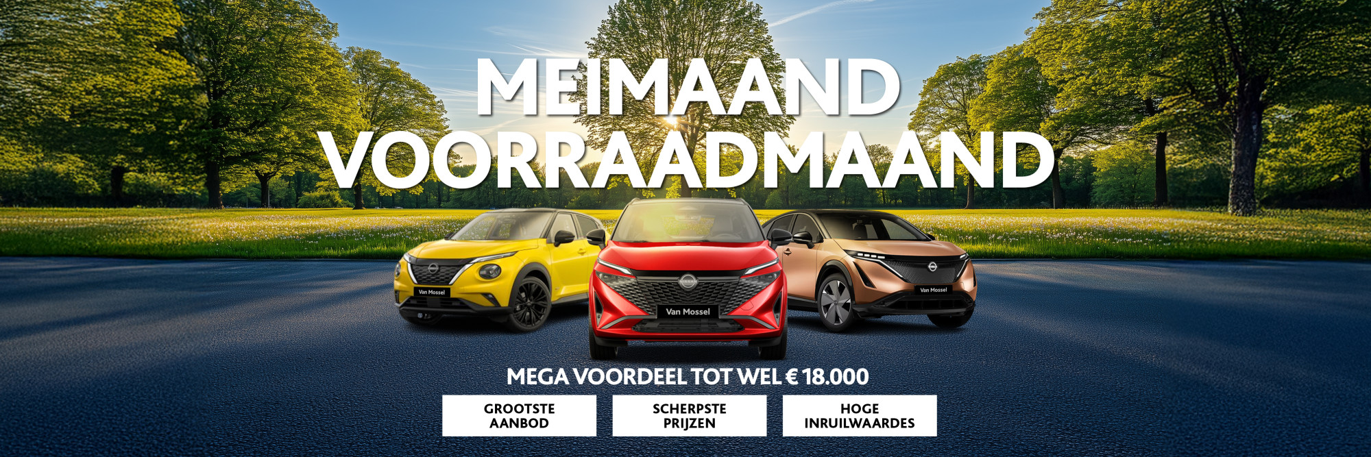 Hero Voorraadmaand Nissan