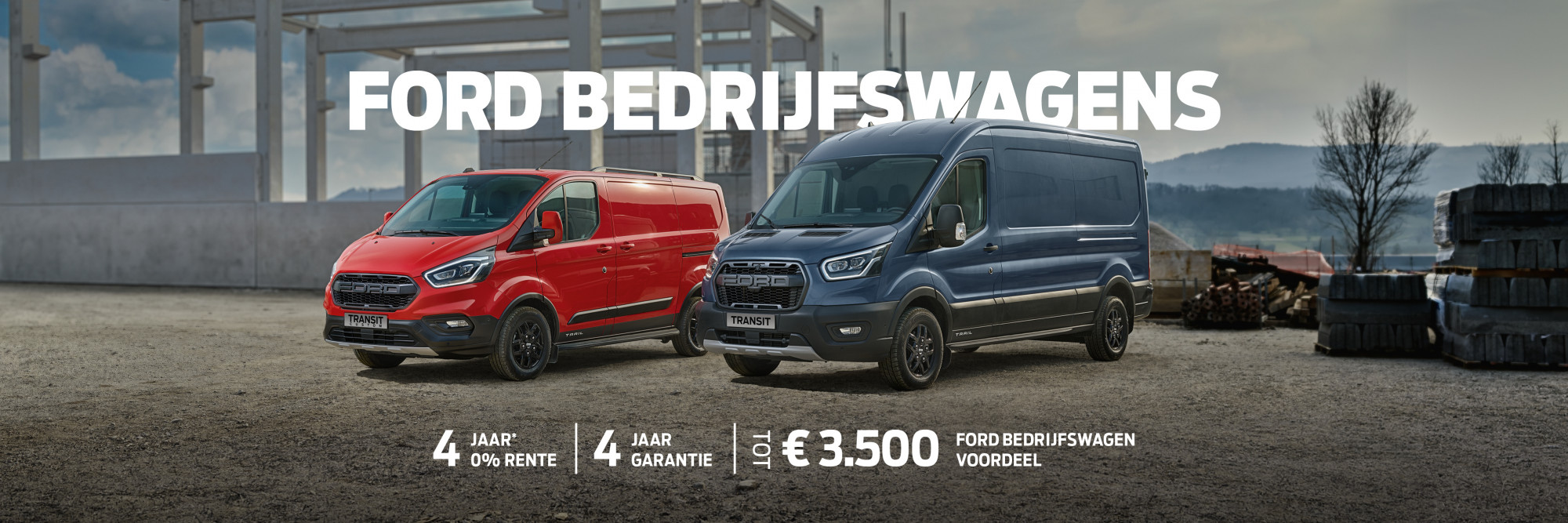 Hero breed NEW Bedrijfswagen voordeel