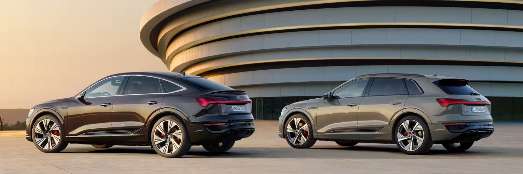 Hero breed Q8 etron nieuw