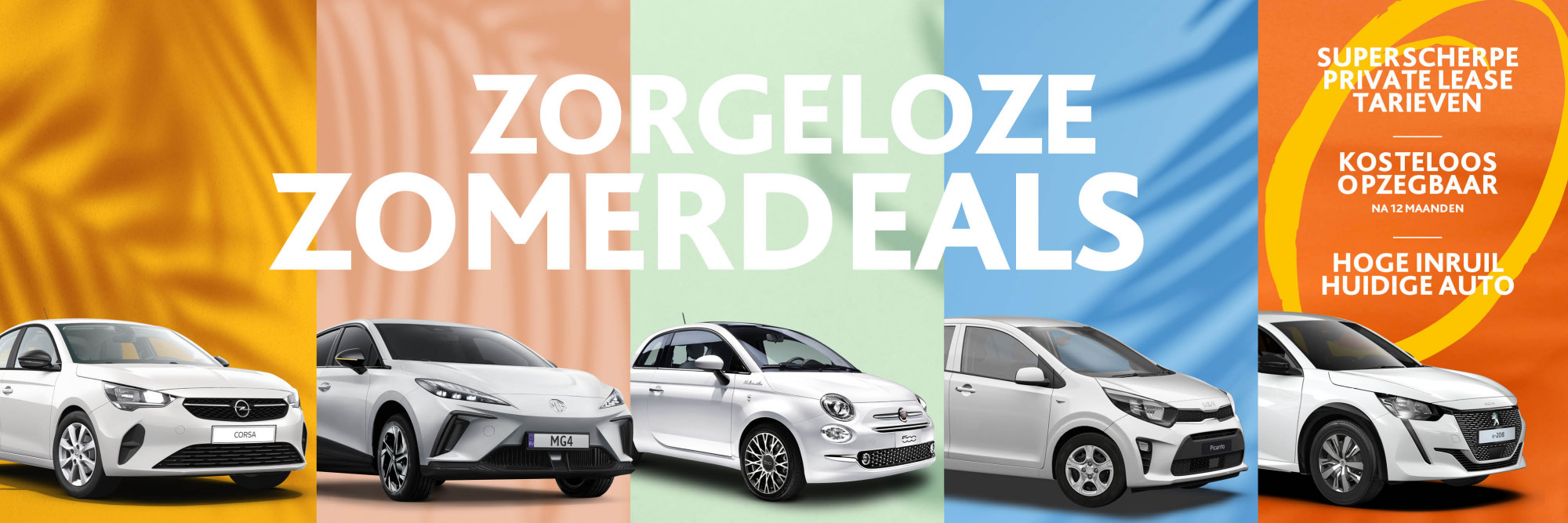 Hero wide Zorgeloze Zomerdeals