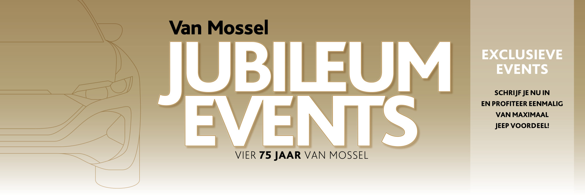 Jeep JubileumEvents hero