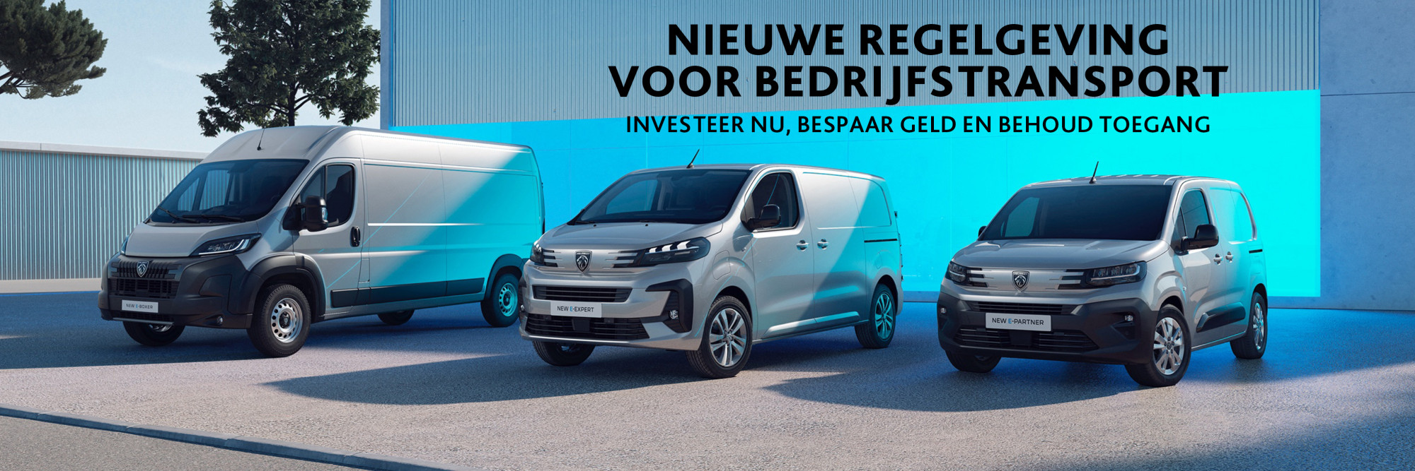 Peugeot Bedrijfswagens 2025 4000x1333