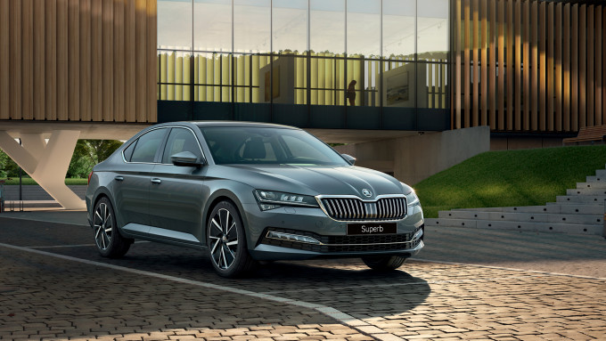 Content blok Skoda Superb