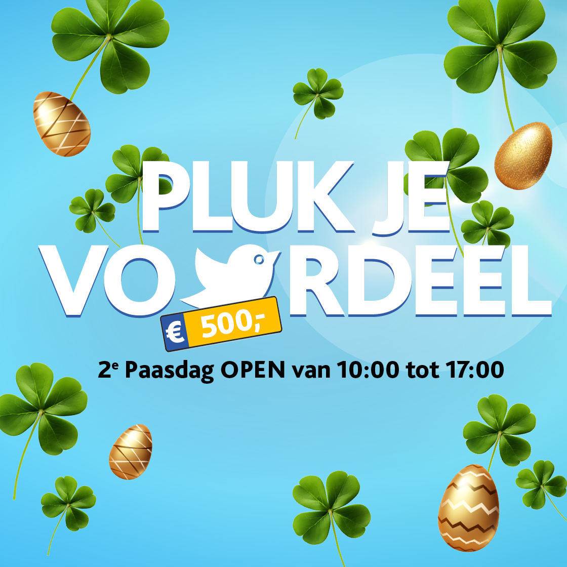 Contentblok Pluk je Voordeel Pasen