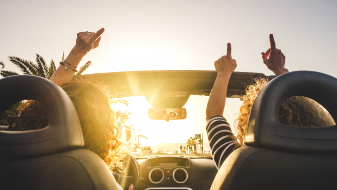 Happy people convertible