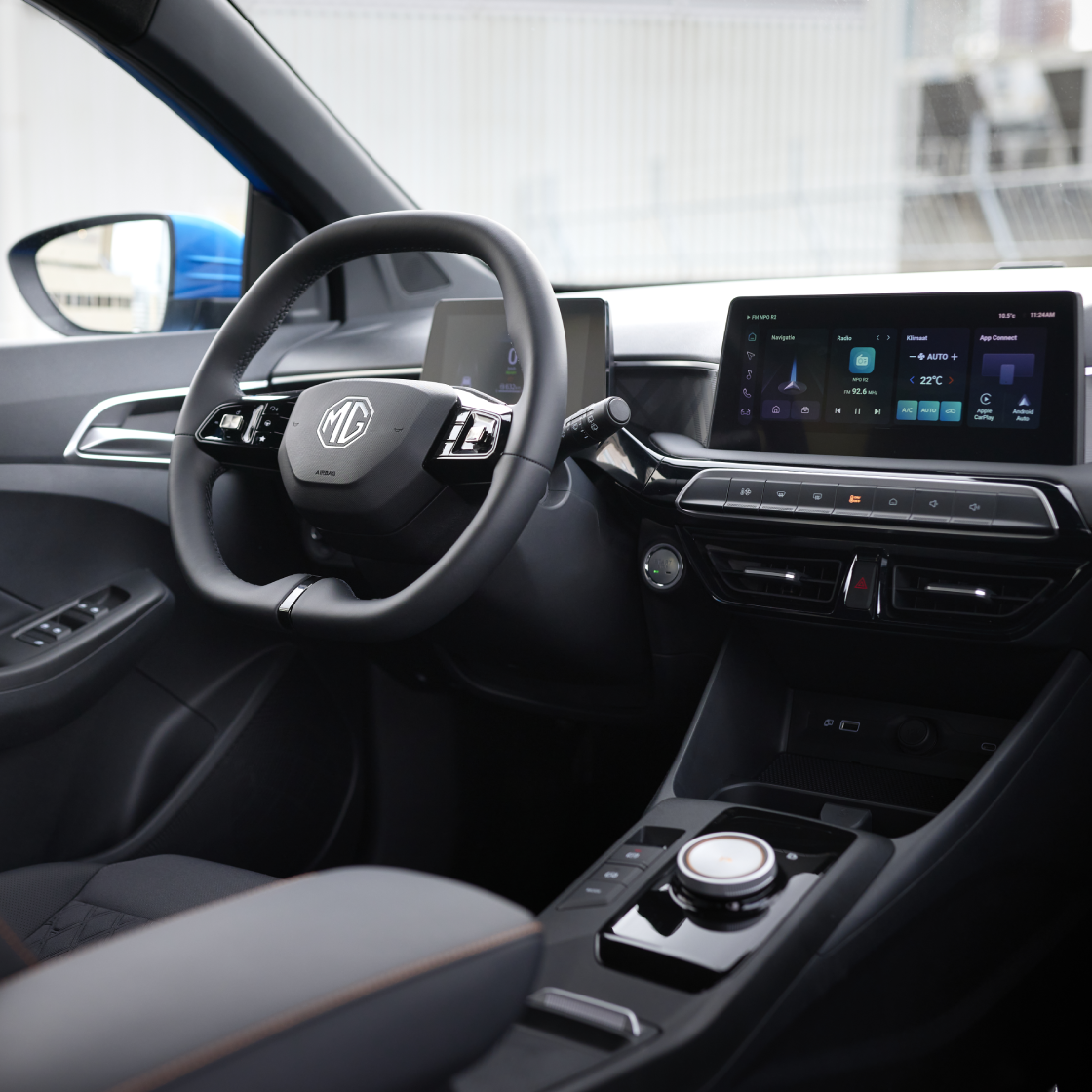 MG3 interieur widget