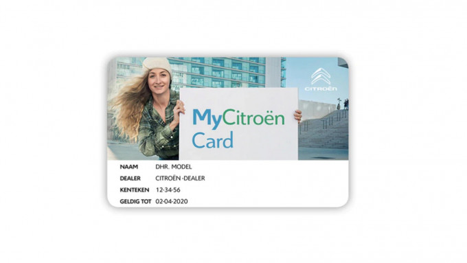 MyCitroen card v3