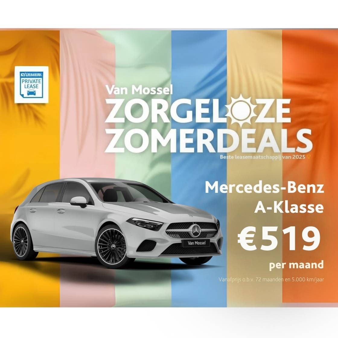 Van Mossel Mercedes Benz Zorgeloze Zomer A Klasse