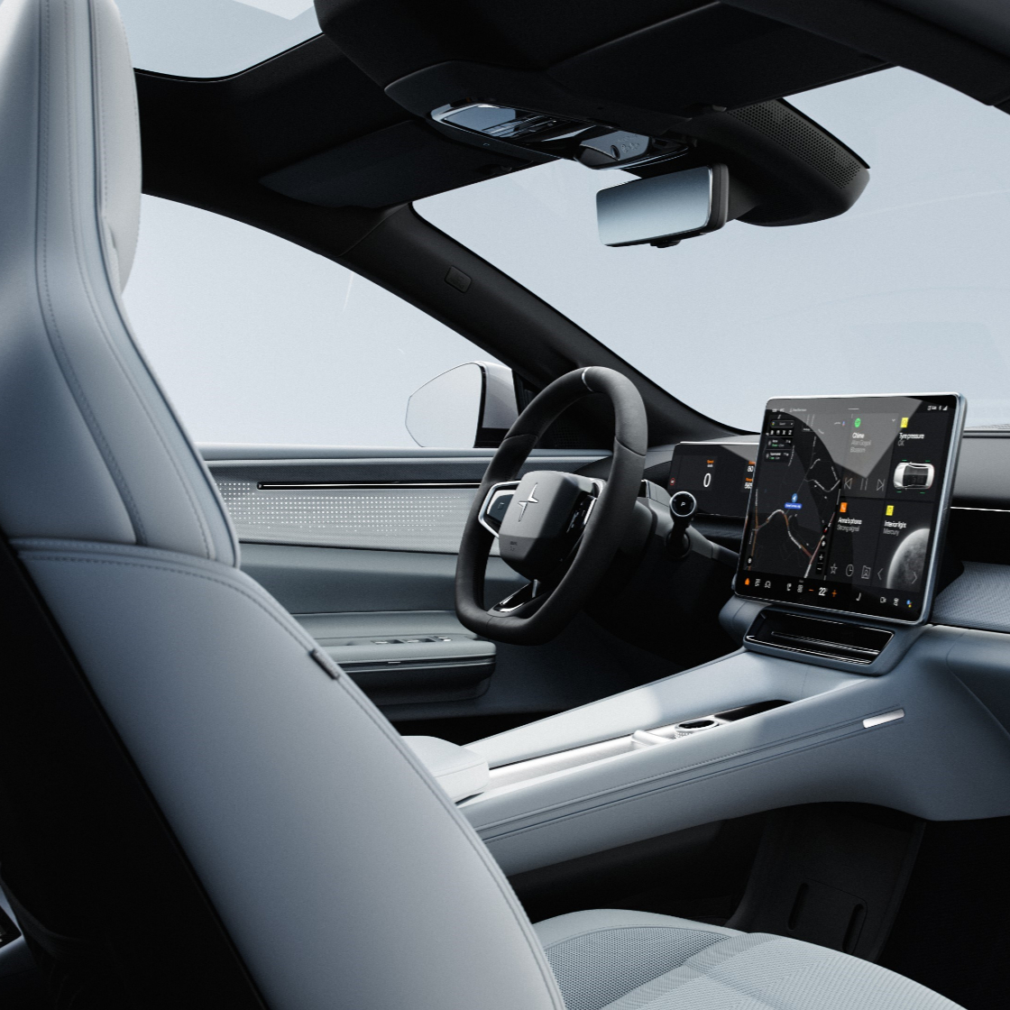 Van Mossel Polestar 4 interieur