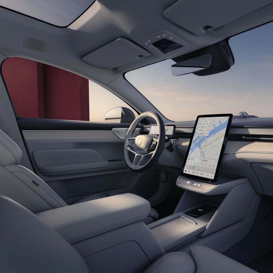 Van Mossel Volvo ES90 interieur voor