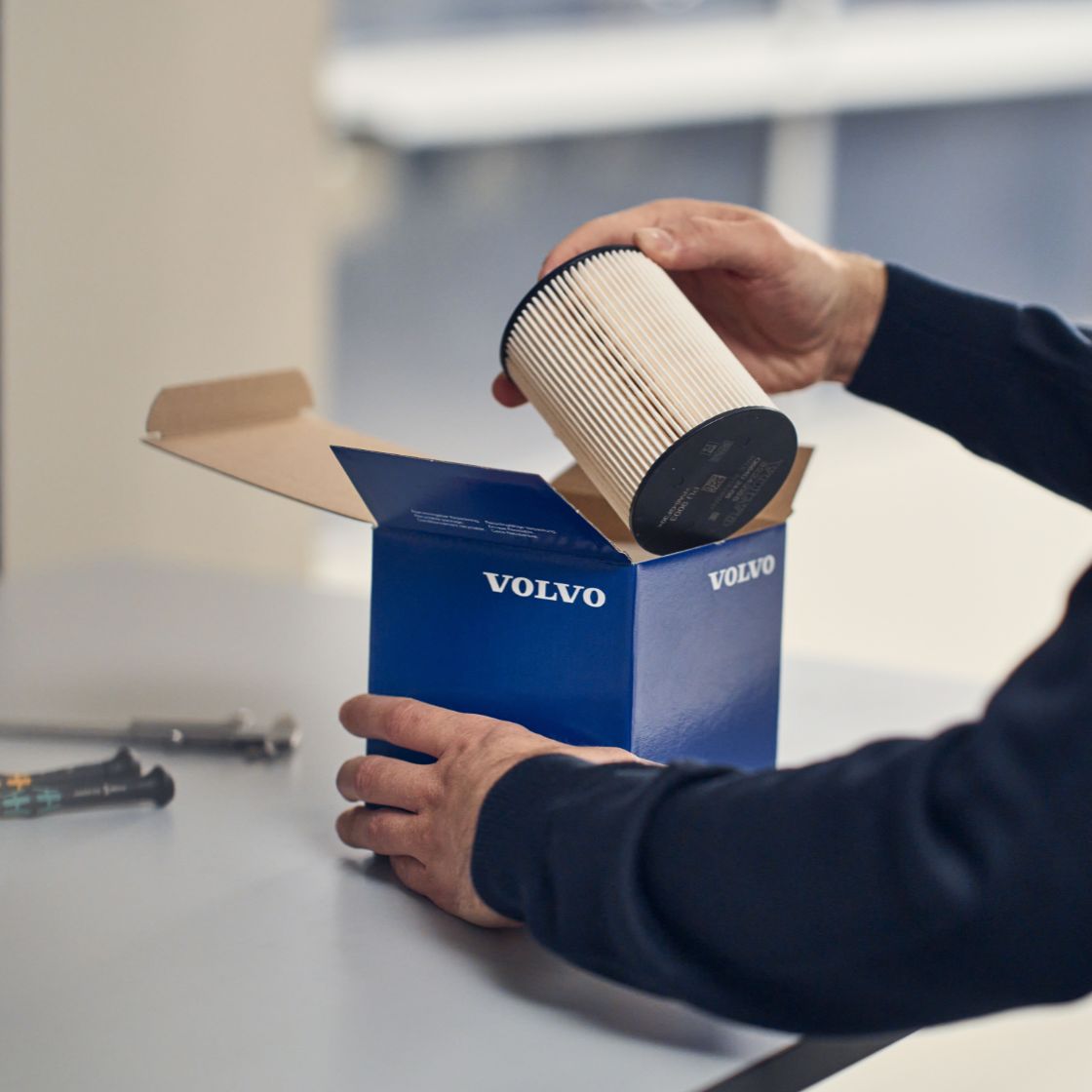 Van Mossel Volvo oliefilter