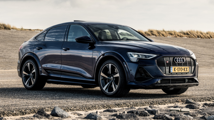 audi e tron widget