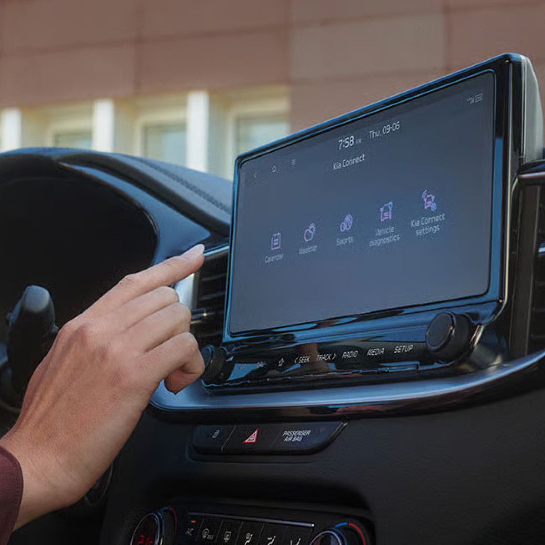 kia xceed gtl my23 touchscreen