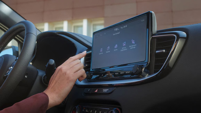 kia xceed gtl my23 touchscreen