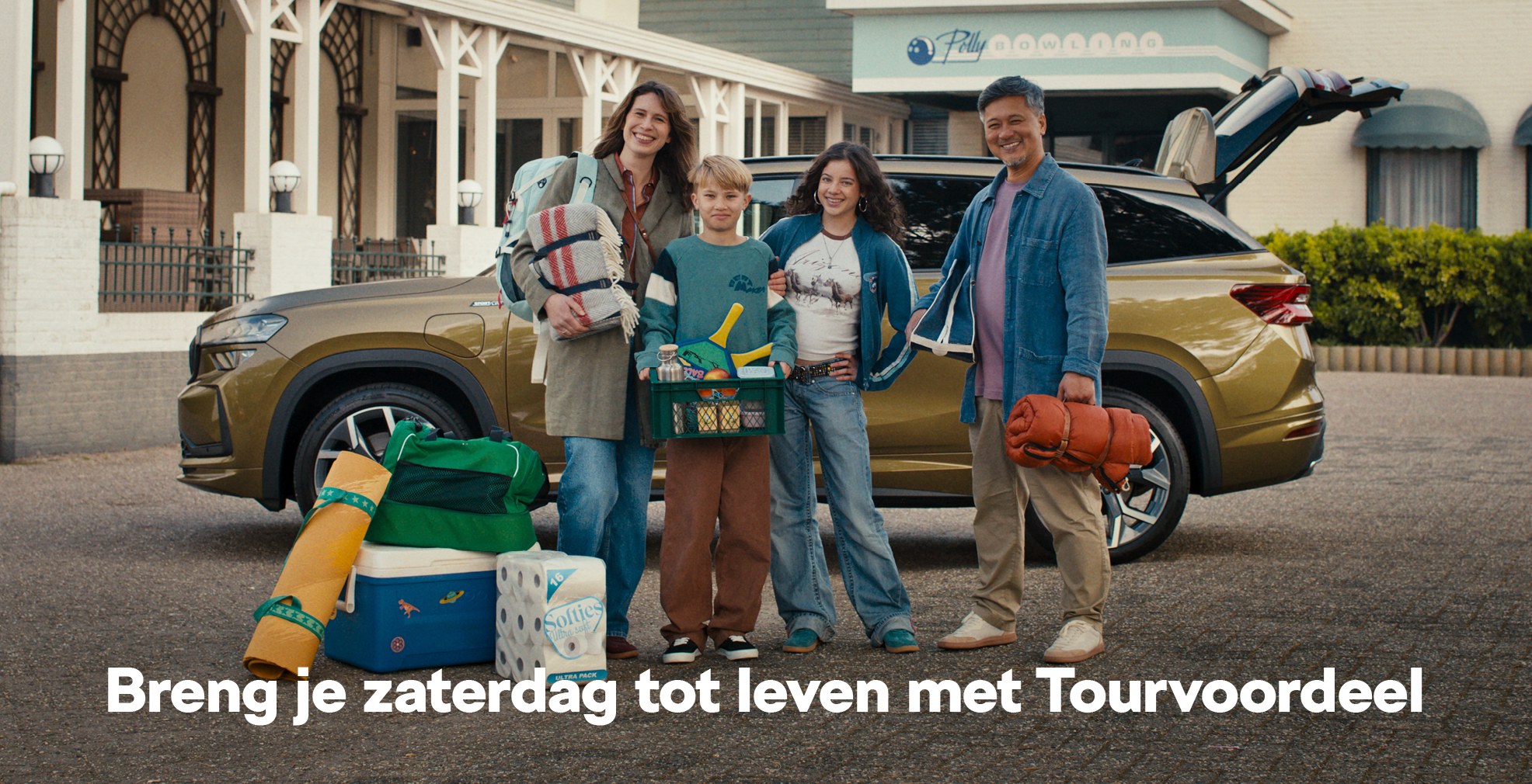 Hero drieluik Tourvoordeel zaterdag familie