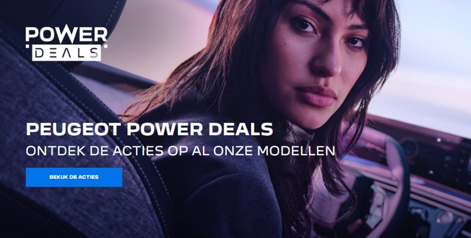 Peugeot  PowelDeals hero