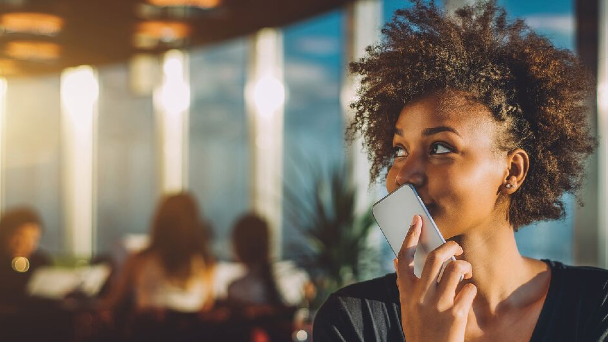 Medium Woman with phone 1