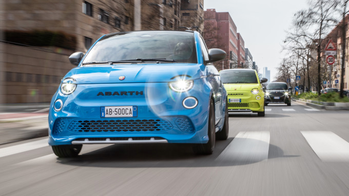 NewAbarth500e range